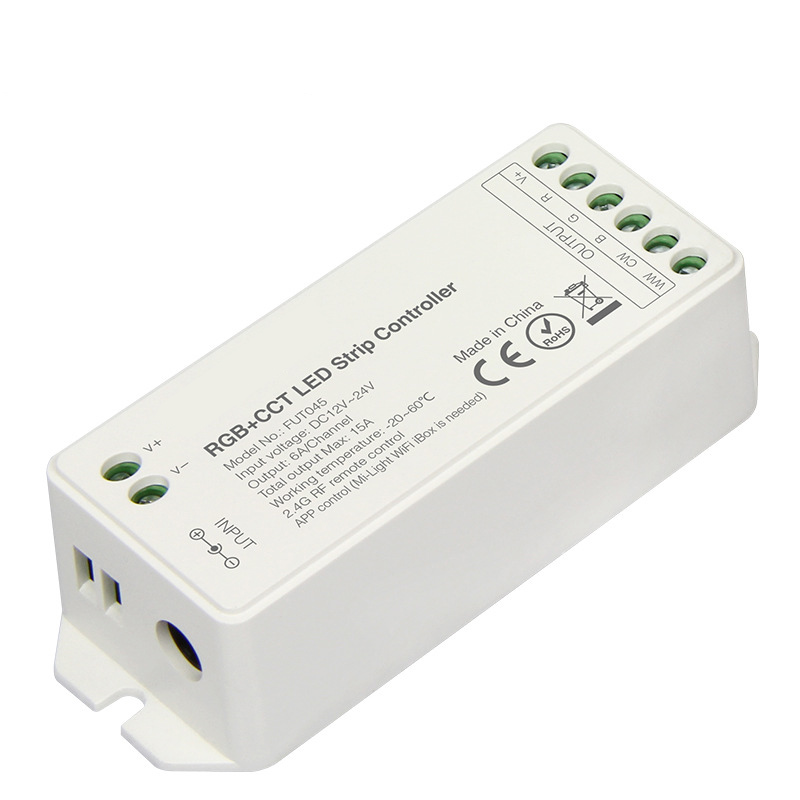 FUT045 RGB CCT LED Strip Controller FUT045 RGB CCT LED Strip Controller